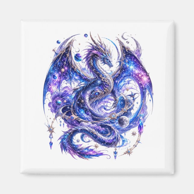 Aimant Dragon de Magie Céleste  (Devant)