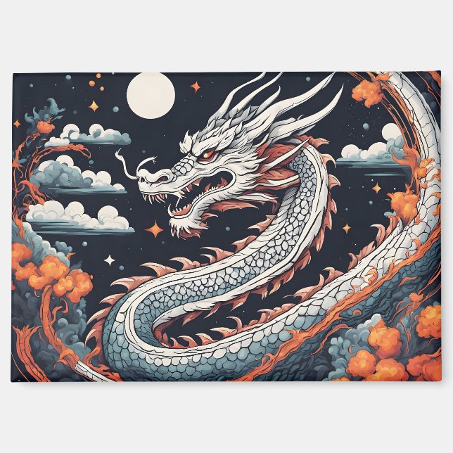 aimant dragon de nuit (Recto)