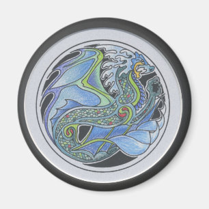 Aimant Dragon D'Eau