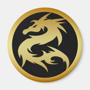 AIMANT DRAGON D'OR