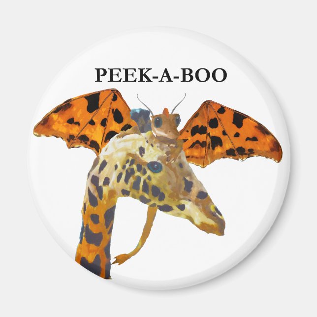 Aimant Dragon et Giraffe (Devant)