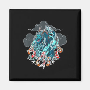 Aimant Dragon japonais Anime Japon Tattoo Anime Lover Cou