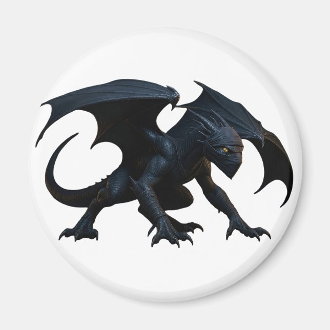 Aimant Dragon Ninja (Devant)