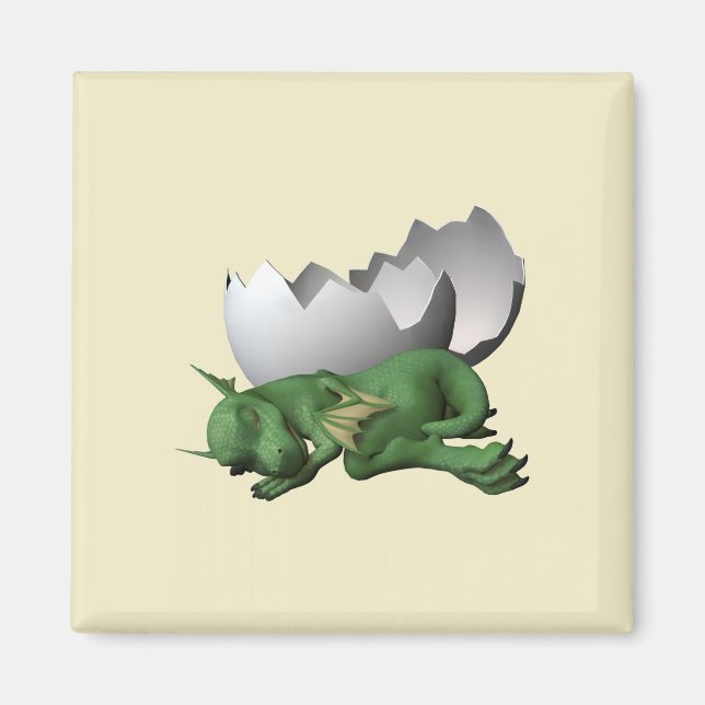 Aimant Dragon nouveau-né (Devant)