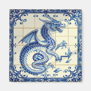 aimant dragon serpent saphir