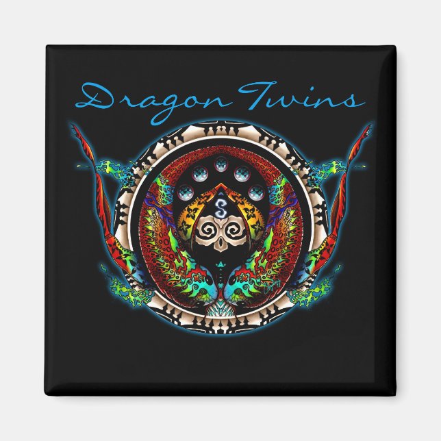 Aimant Dragon Twins (Devant)