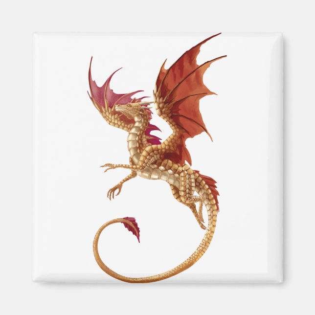 Aimant dragon volant (Devant)