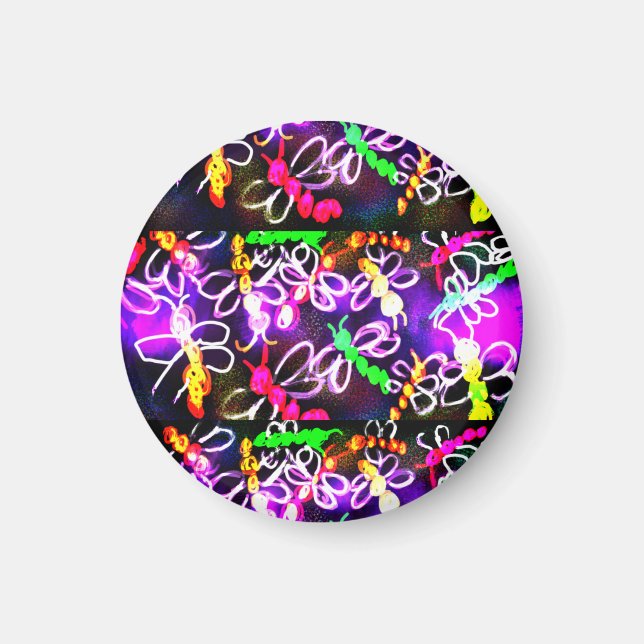 Aimant Dragonflies Llow Golf Casquette Clip USB Chargemen (Devant)