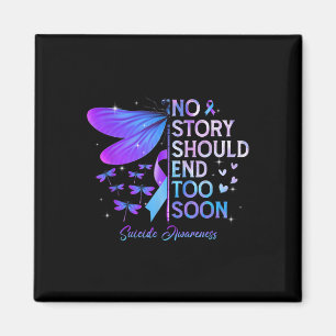 Aimant Dragonfly Aucune Histoire Ne Devrait Pas Finir Tro