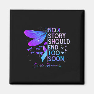 Aimant Dragonfly Aucune Histoire Ne Devrait Pas Finir Tro