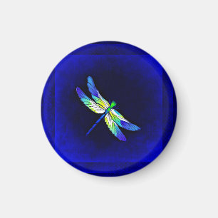 Aimant Dragonfly Electric Blue - Personnalisez avec le no