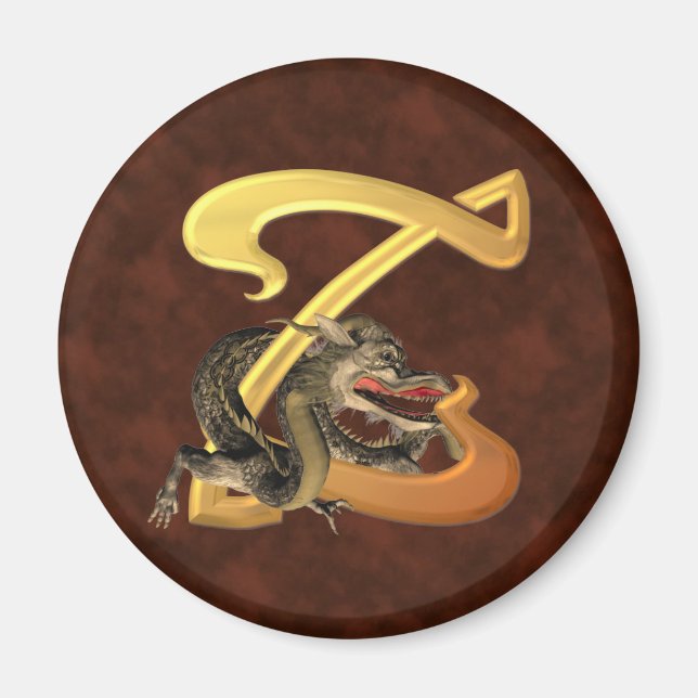Aimant Dragonlore Initial Z (Devant)