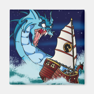 Aimant Drame de serpent de mer