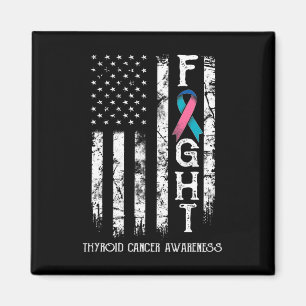 Aimant Drapeau 1 du guerrier du cancer