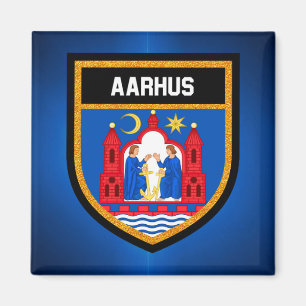 Aimant Drapeau Aarhus