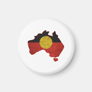 Aimant Drapeau aborigène en détresse