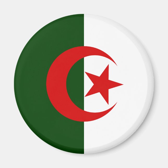 Aimant Drapeau Algérie (Devant)