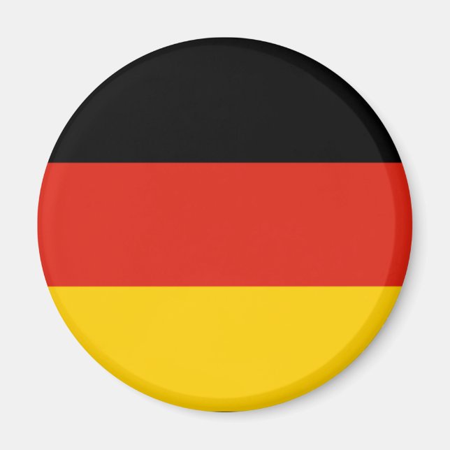 Aimant Drapeau Allemagne (Devant)