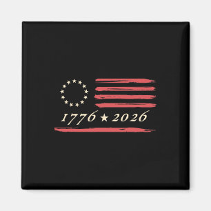 Aimant Drapeau américain 13 étoiles Betsy Ross 4 juillet 