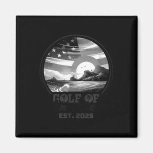 Aimant Drapeau Américain 2025 Golfe Du Mexique