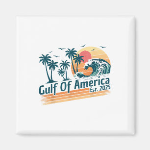 Aimant Drapeau Américain 2025 Golfe M