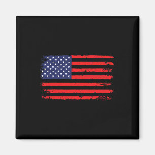 Aimant Drapeau américain 4 juillet Drapeau américain État