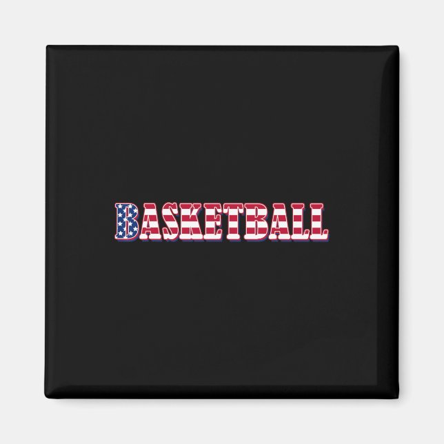 Aimant Drapeau américain Bysketbyll - Bysketbyll (Devant)