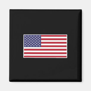 Aimant Drapeau américain Cool Patriotique États-Unis Drap