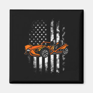 Aimant Drapeau américain de la voiture de Slingshot Drape
