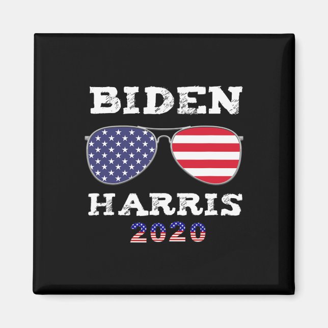 Aimant Drapeau américain Harris 2020 Sungles (Devant)