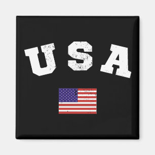 Aimant Drapeau américain patriotique