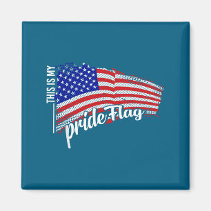 Aimant Drapeau américain patriotique Usa Artwork de la li