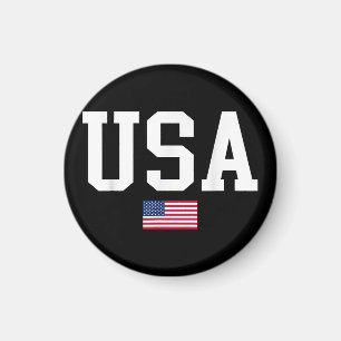 Aimant Drapeau américain patriotique USA pour hommes femm