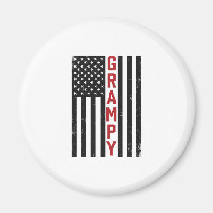 Aimant Drapeau américain vintage vector design patriotiqu