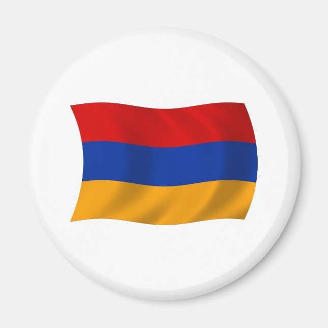 Aimant Drapeau Arménie (Devant)