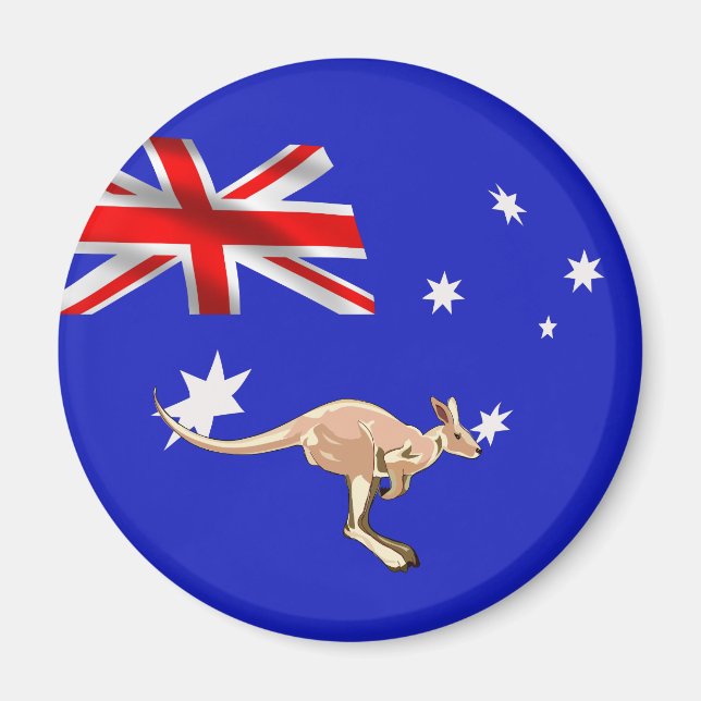 Aimant Drapeau australien (Devant)