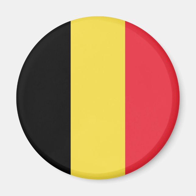 Aimant Drapeau belge (Devant)