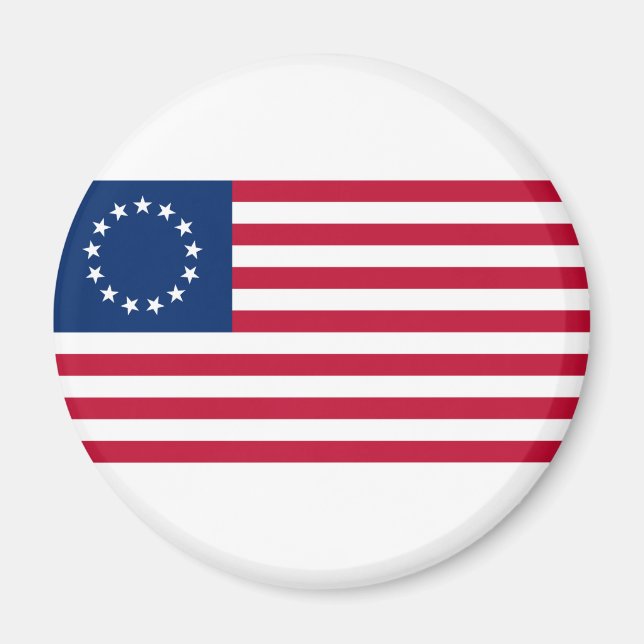 Aimant Drapeau Betsy Ross (Devant)
