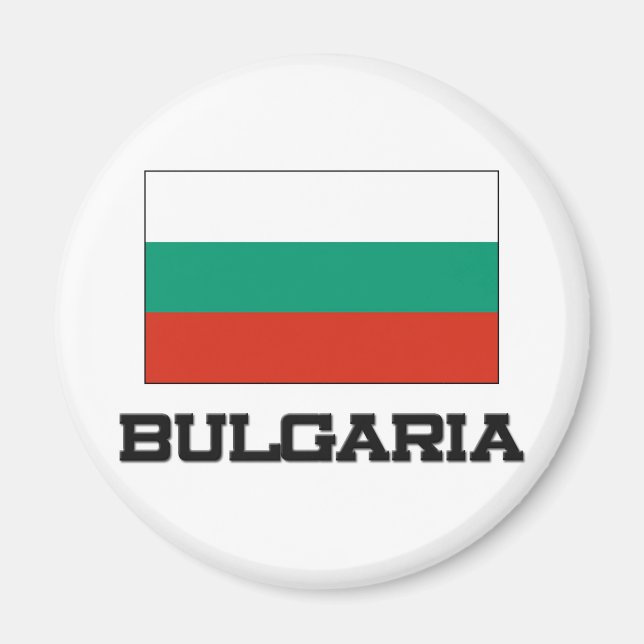 Aimant Drapeau Bulgarie (Devant)