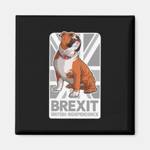 Aimant Drapeau Bulldog Patriotique Anglais Bulldog Union 