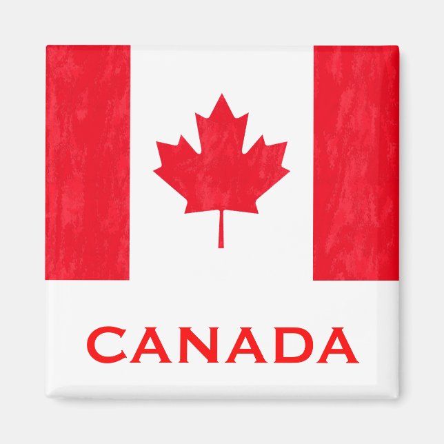 AIMANT DRAPEAU CANADIEN (Devant)