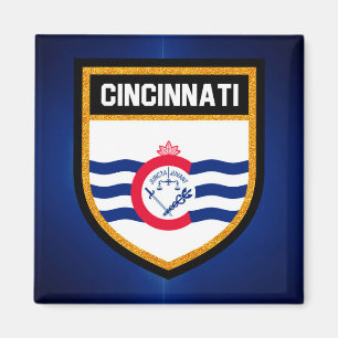 Aimant Drapeau Cincinnati
