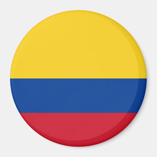 Aimant Drapeau Colombie (Devant)