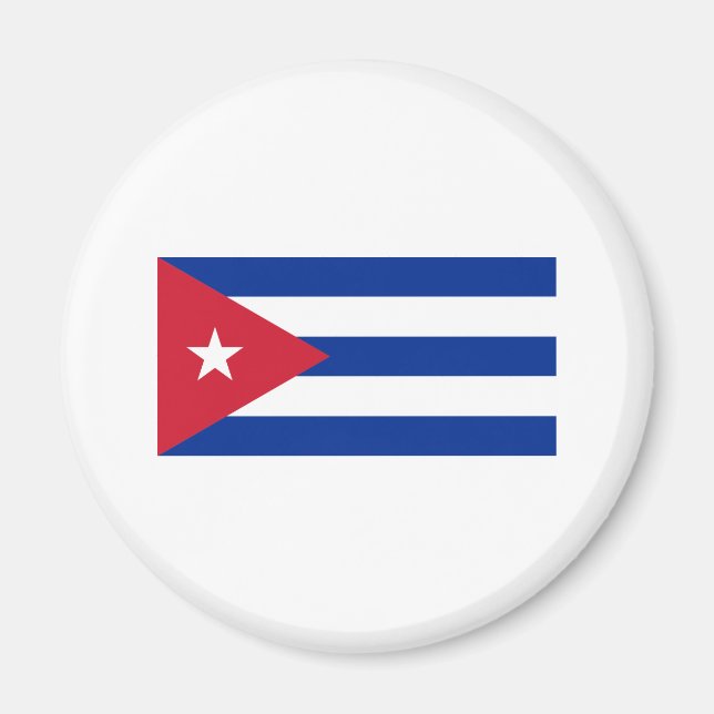 Aimant Drapeau Cuba (Devant)