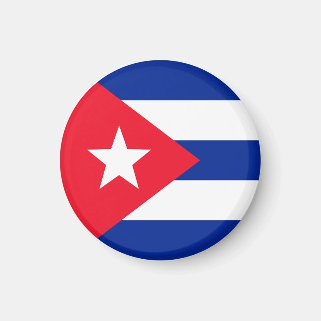 Aimant Drapeau Cuba (Devant)