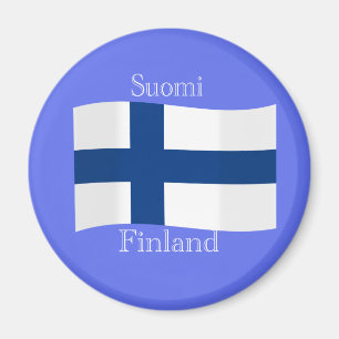 Aimant Drapeau d'aimant de la Finlande