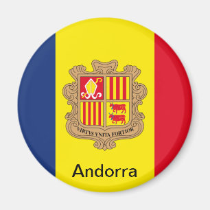 Aimant Drapeau d'Andorre