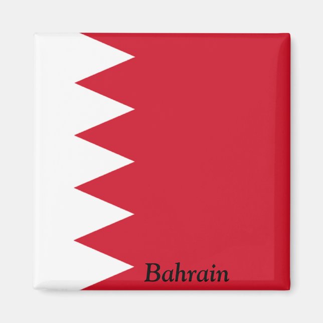 Aimant Drapeau de Bahreïn (Devant)