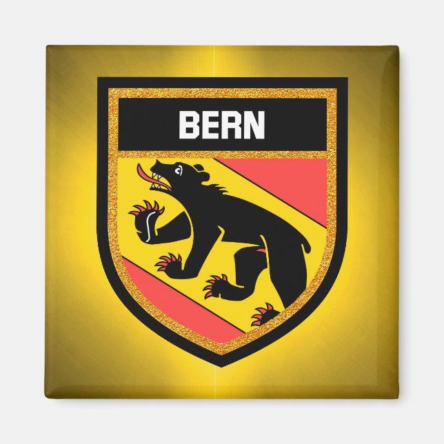 Aimant Drapeau de Berne (Devant)