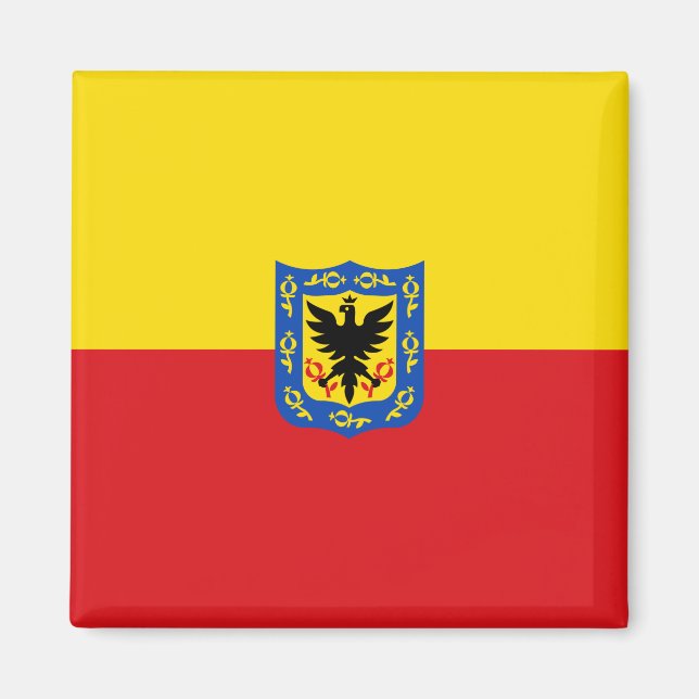 Aimant Drapeau de Bogotá (capitale colombienne) (Devant)
